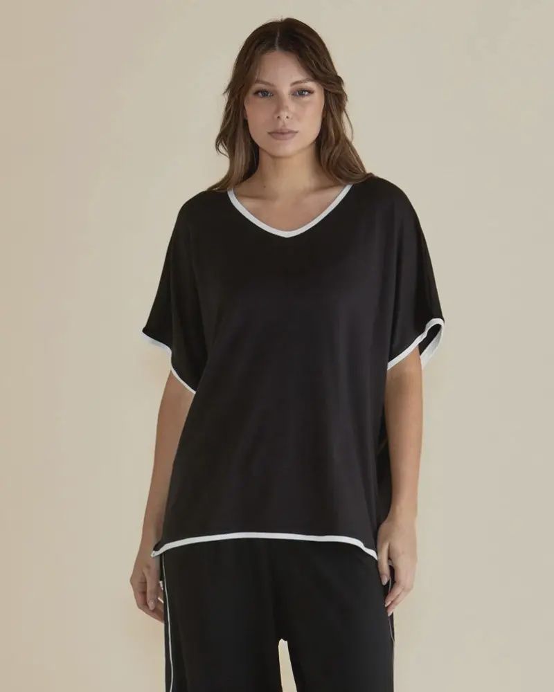 Betty Basic | Clara Tee | Chocolate