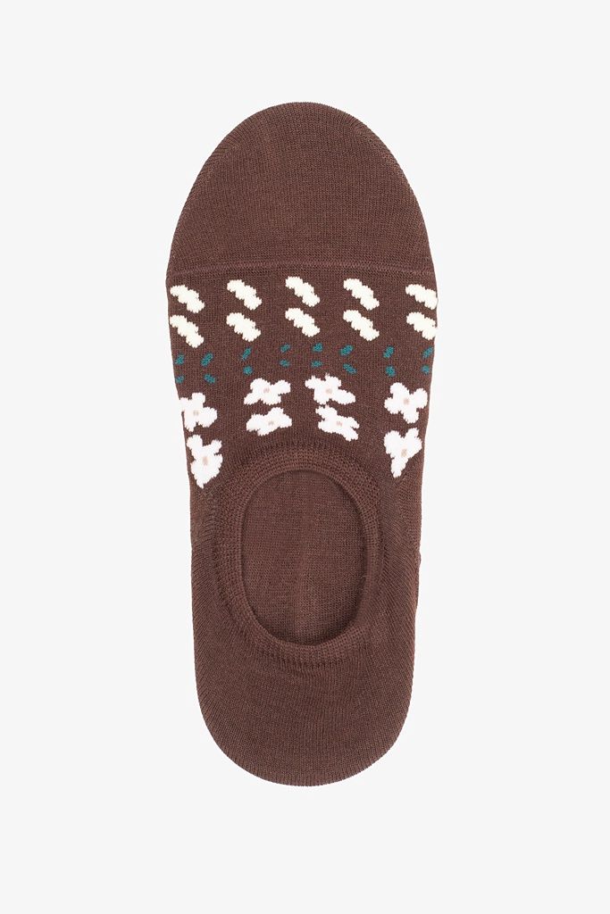 Antler | Floral No Show | Chocolate