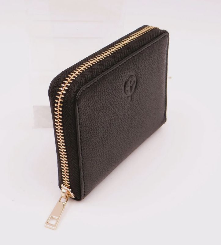 Second Nature | Zip Wallet for Card/Coin and Notes | Black