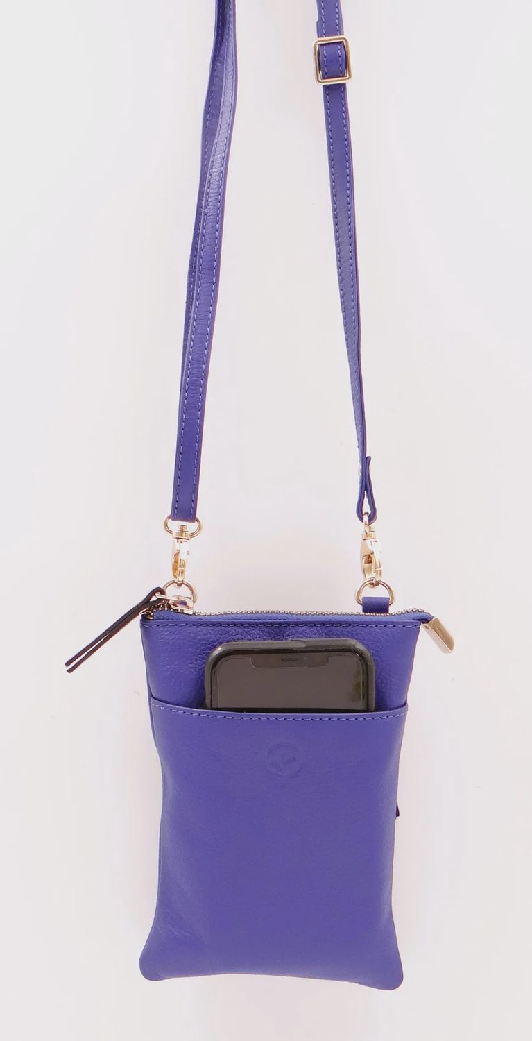 Second Nature | Small Pouch Cross Body Bag | Iris