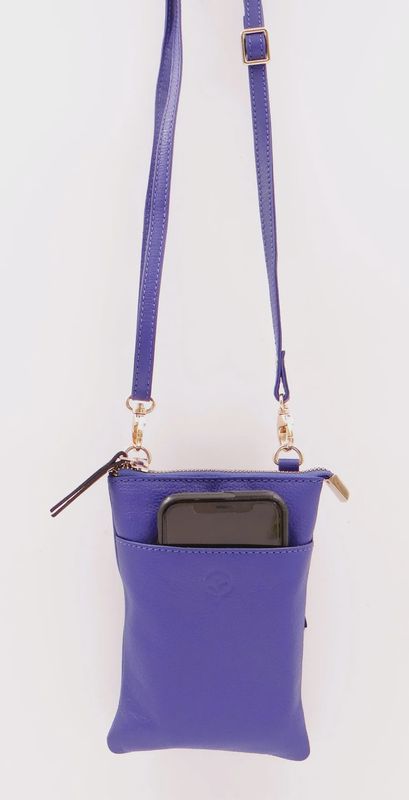 Second Nature | Small Pouch Cross Body Bag | Iris