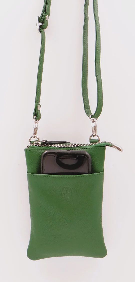 Second Nature | Small Pouch Cross Body Bag | MonsteraIris