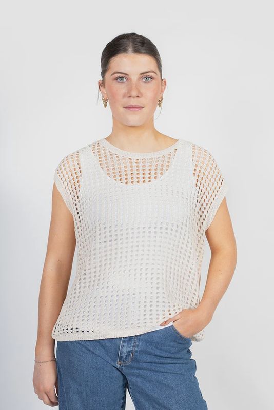 Antler | Chelsea Vest | Vanilla Gold