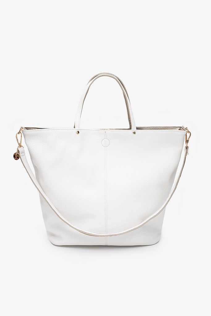 Antler | Hartley Reversible Tote | Bone &amp; Gold