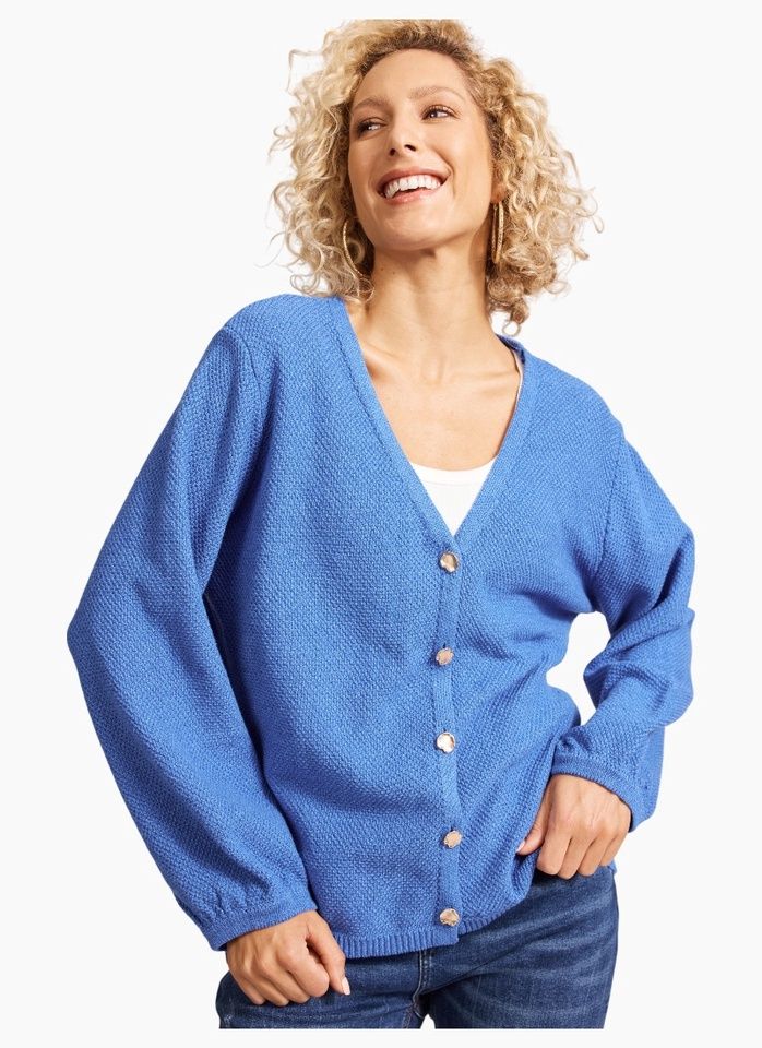 Eb &amp; Ive | Artemis Knit Cardigan | Aegean