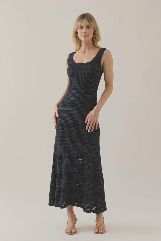 Isle Of Mine | Ida Knit Tank Dress | Navy