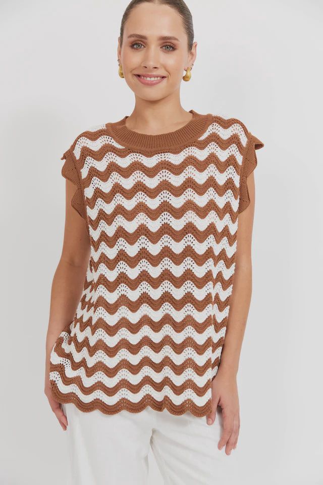 Haven | Jamaica Knit Top | Tan