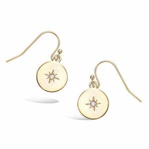 Some | 18K Gold North Star Earrings