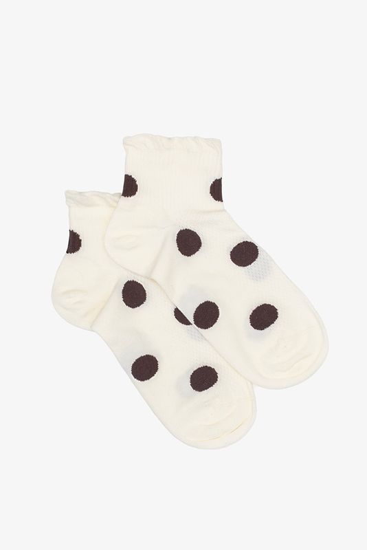 Antler | Choc Spot Sock | Brown