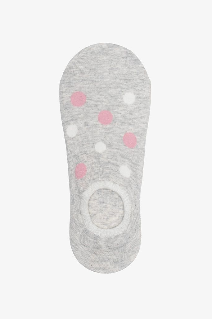 Antler |  Grey &amp; Dusty Dots No Show | Grey