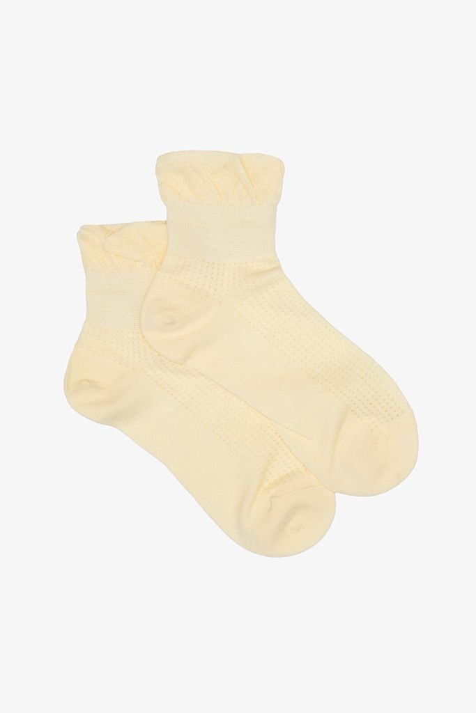 Antler | Buttercup Frill Sock | Yellow