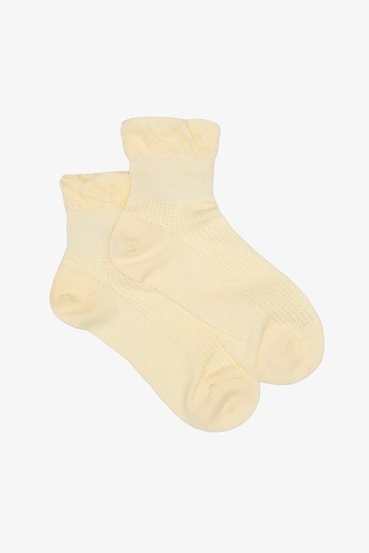 Antler | Buttercup Frill Sock | Yellow