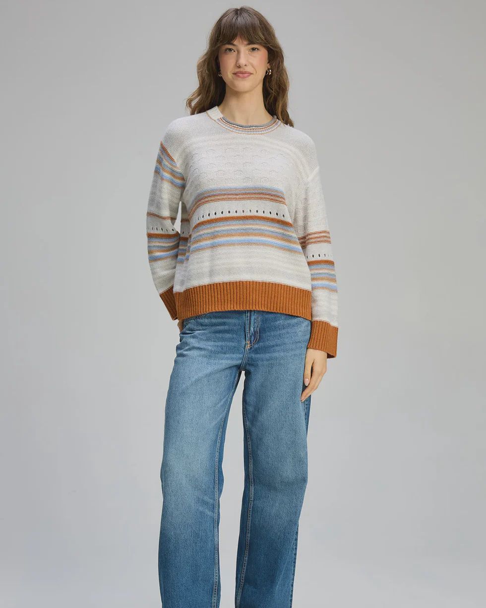 Zaket &amp; Plover | Stripe Pop Jumper | Mercury