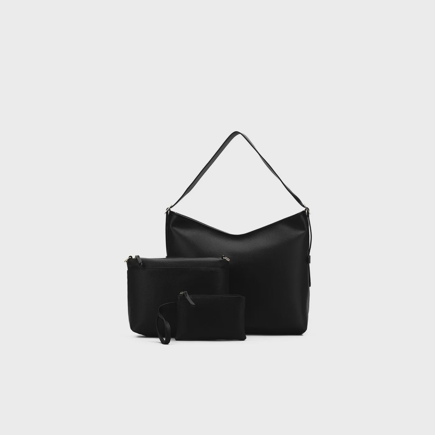 Black Caviar | Madeleine Large 3 Piece Relaxed | Black