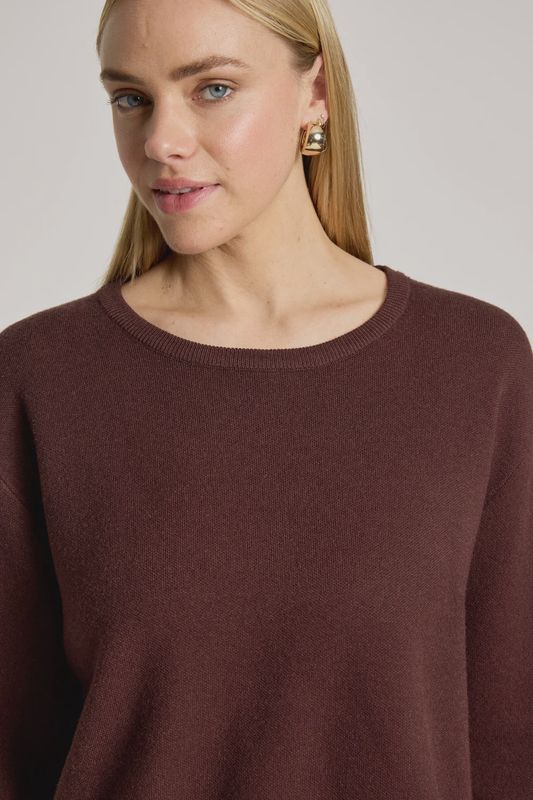 Eb &amp; Ive | Zala Jumper | Mahogany