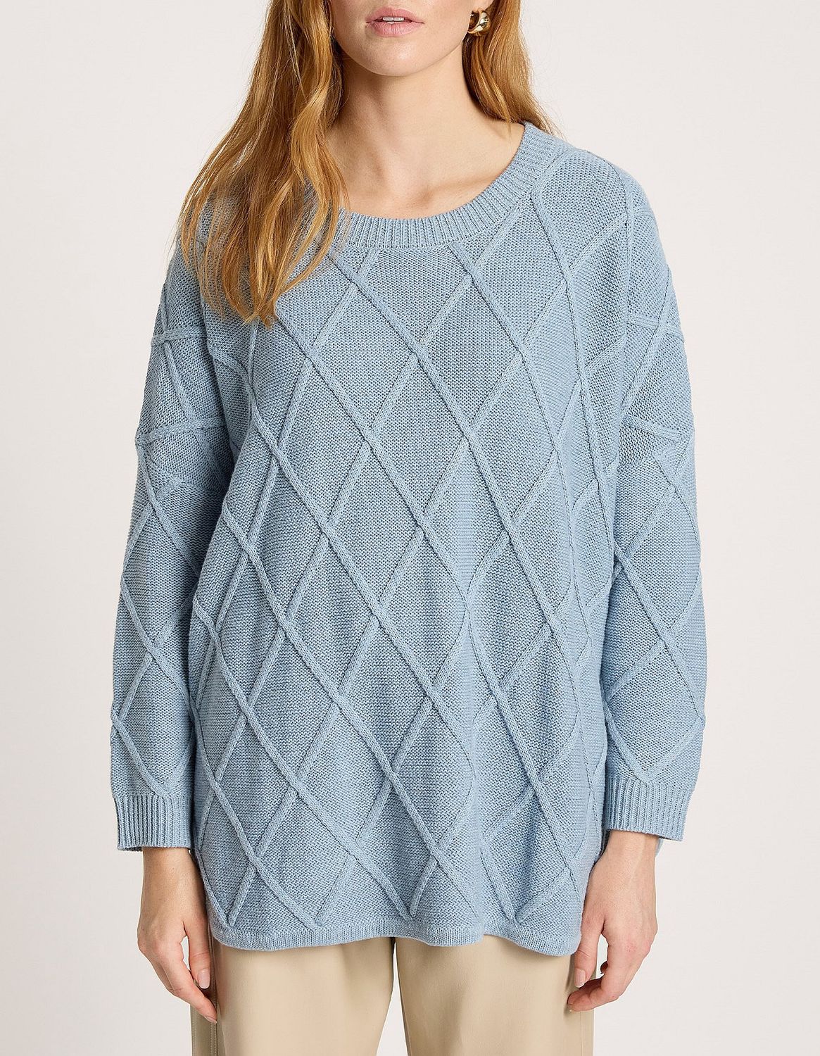 Eb &amp; Ive | Liora Relaxed Jumper | Lake