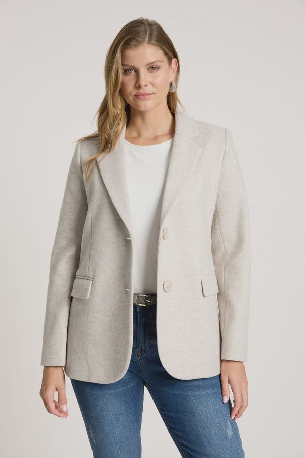 Eb &amp; Ive | Sable Blazer | Bisque