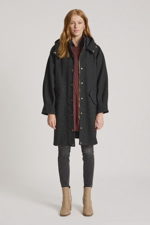 Eb &amp; Ive | Sable Hood Jacket | Char