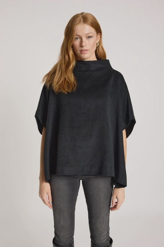 Eb &amp; Ive | Azul Poncho | Black
