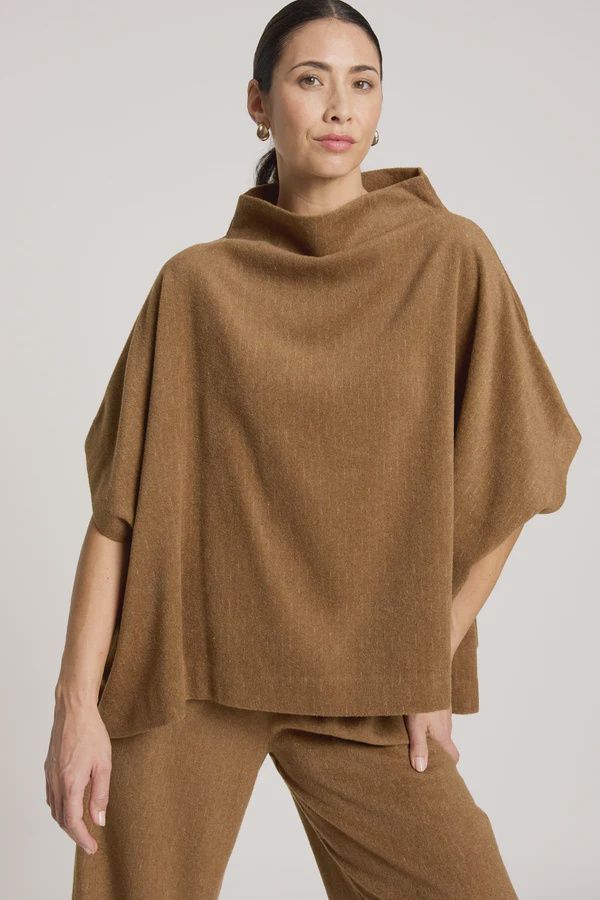 Eb &amp; Ive | Azul Poncho | Clay