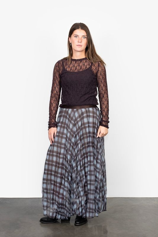 Antler | Plaid Skirt Bounty | Brown