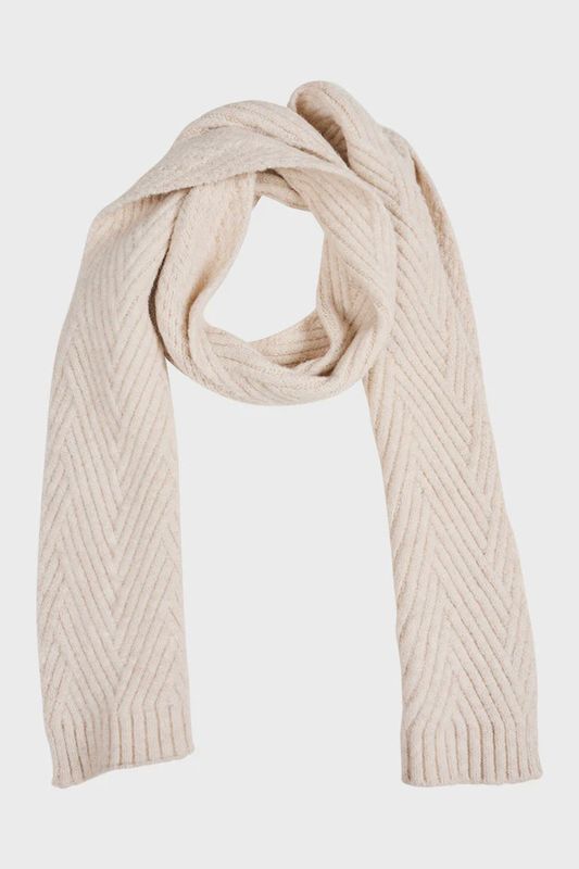 Eb + Ive | Sable Knit Scarf | Bisque