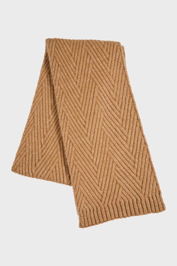 Eb + Ive | Sable Knit Scarf | Mocha