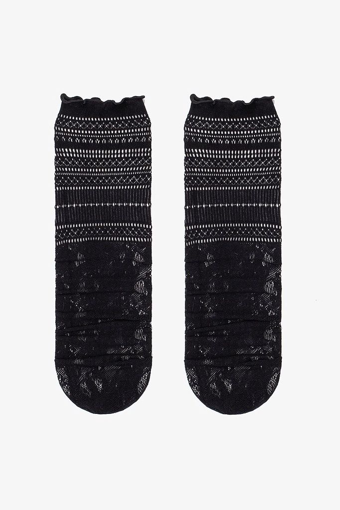 Antler | Victoria Stocking Sock | Black
