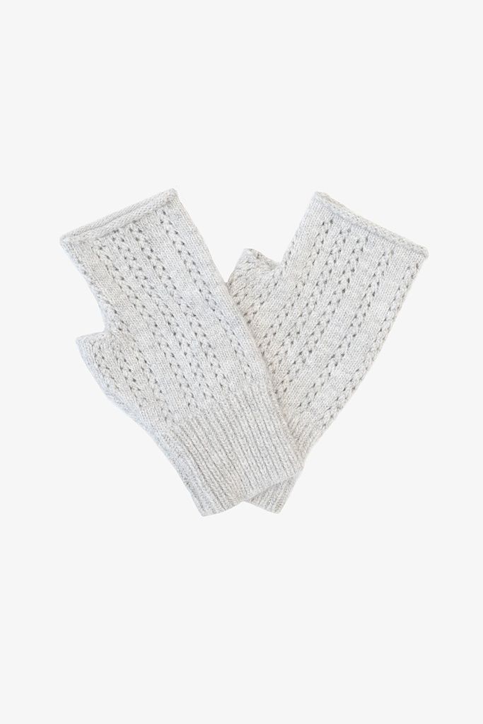 Antler | Florence Fingerless Gloves | Grey