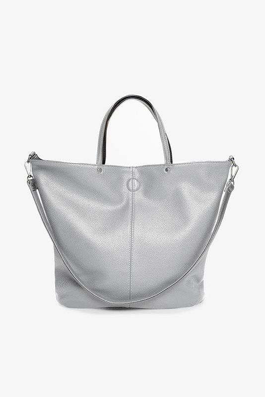 Antler | Hartley Reversible Tote | Black &amp; Silver