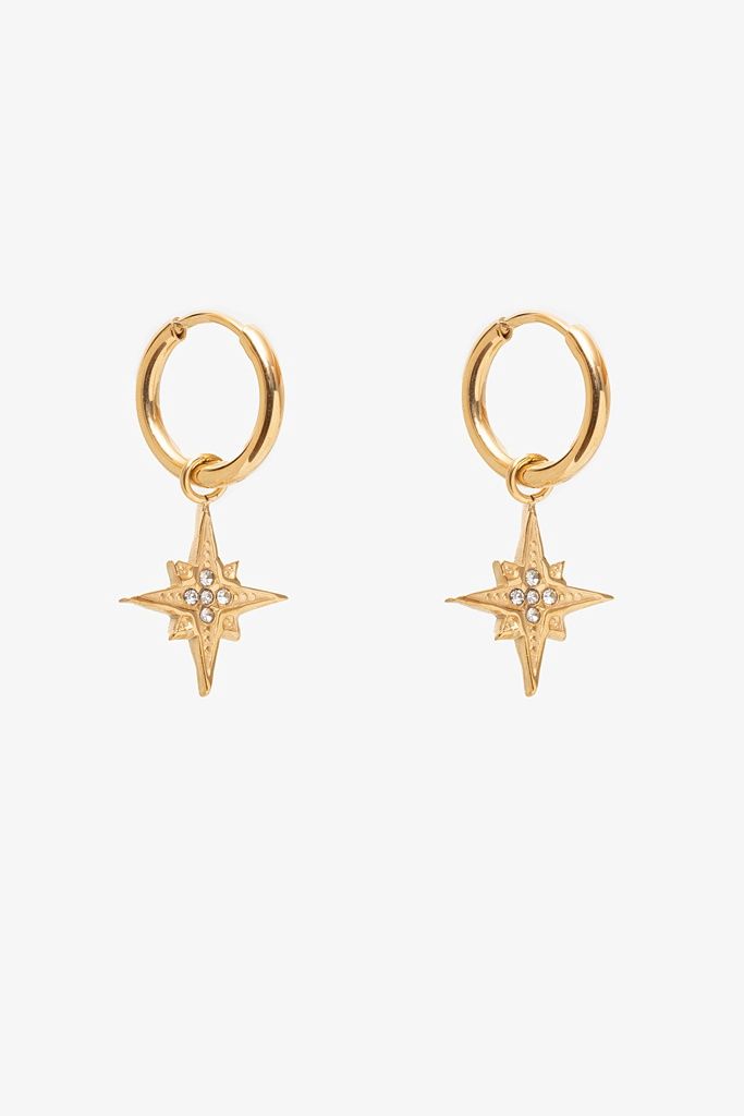 Antler | Stella Star Huggie | Gold