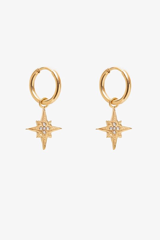 Antler | Stella Star Huggie | Gold