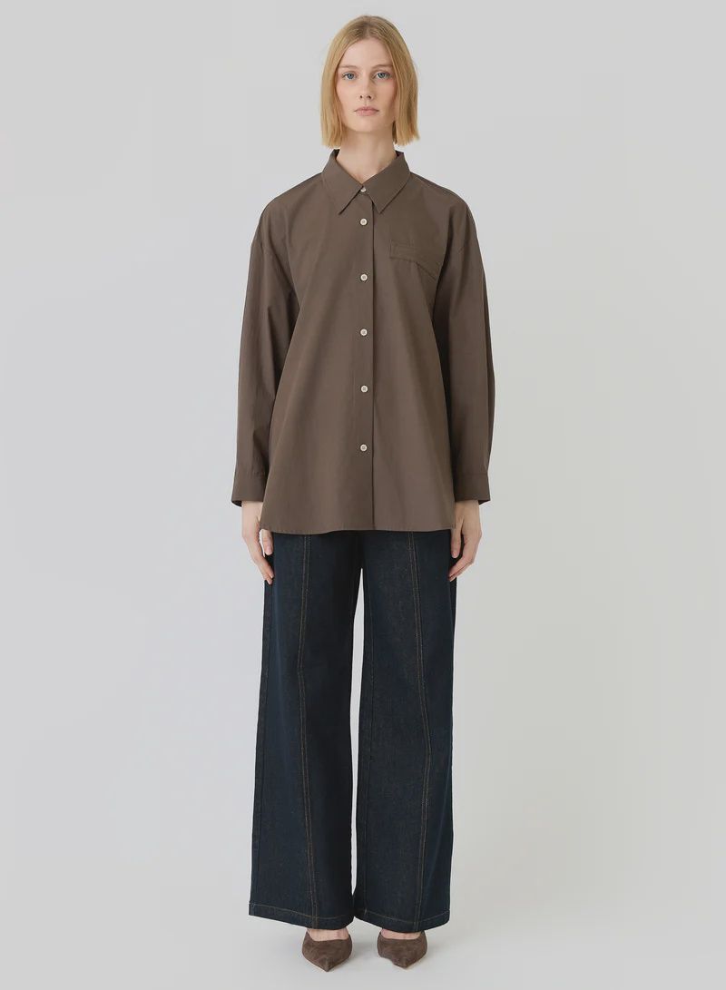 Esmaee | Mayfair Shirt | Espresso