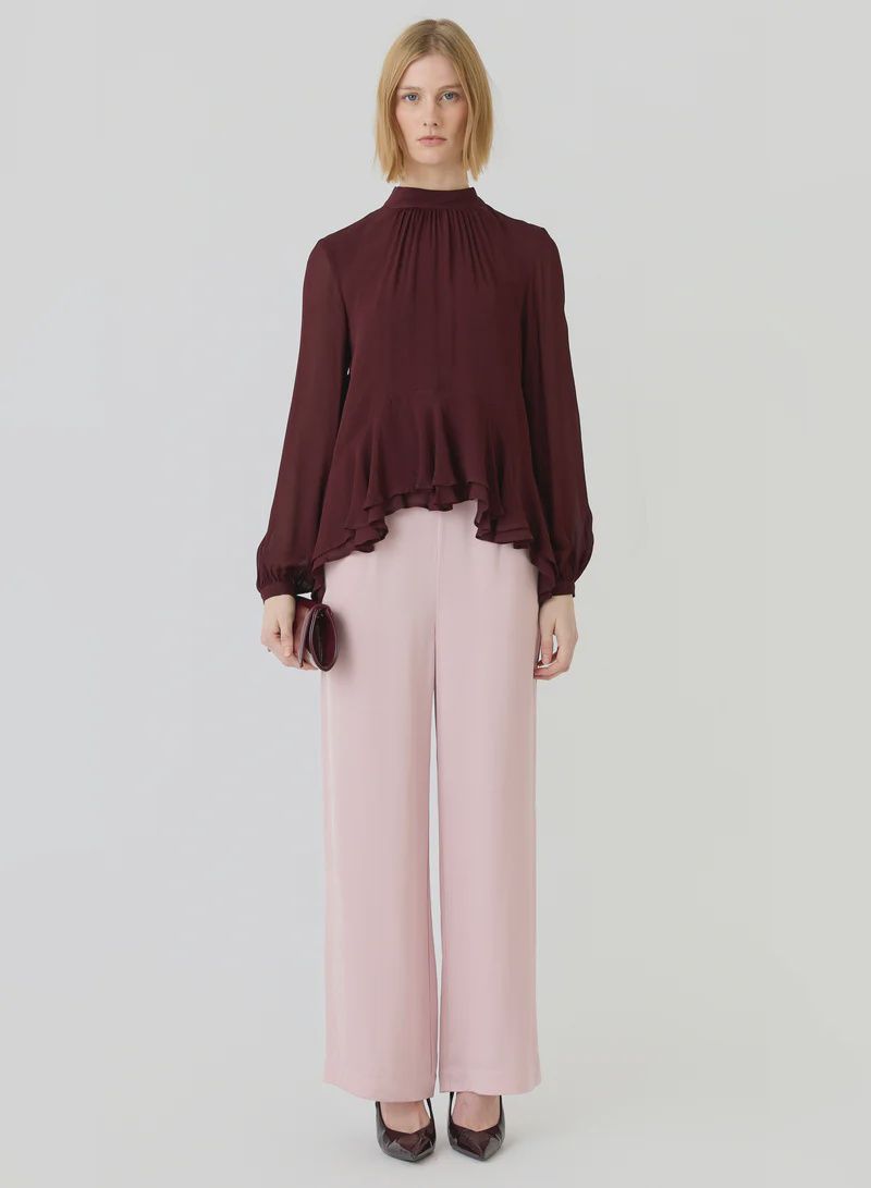 Esmaee | Solene Blouse | Mulberry