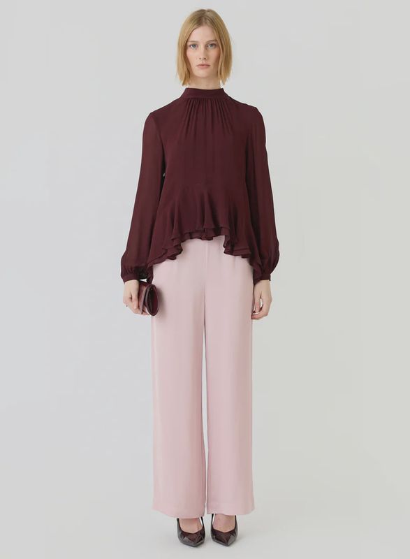 Esmaee | Solene Blouse | Mulberry