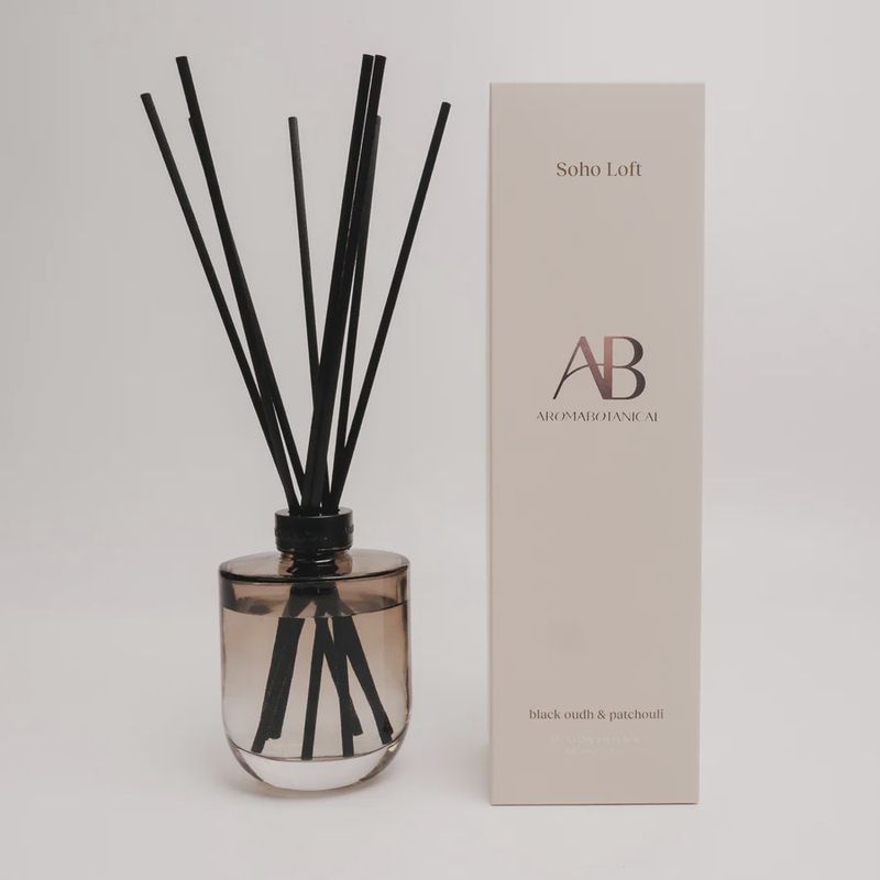 Aromabotanical | Soho Loft Diffuser | Black Oudh &amp; Patchouli