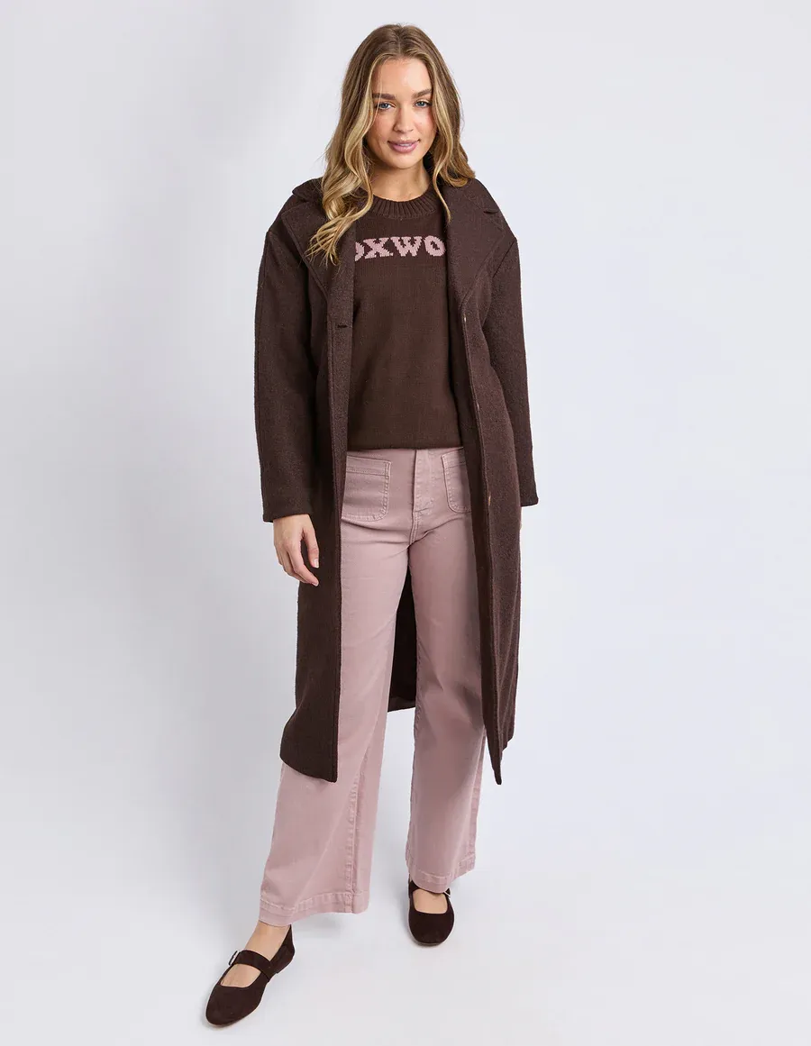 Foxwood | Whistler Coat | Coffee