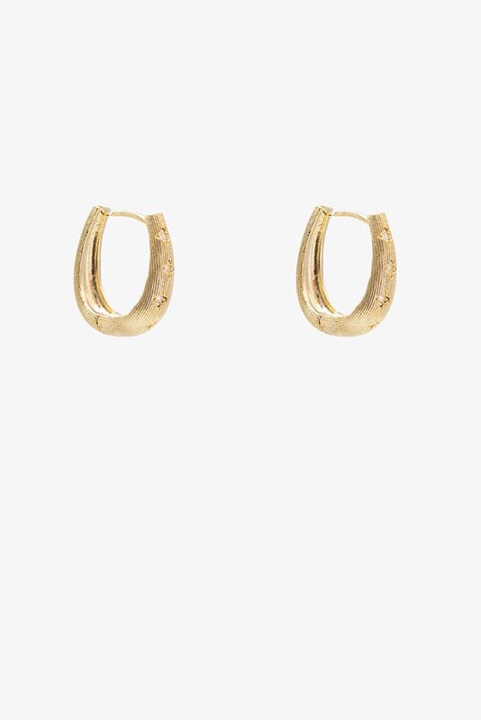 Antler | Lustre Hoop | Gold/Silver