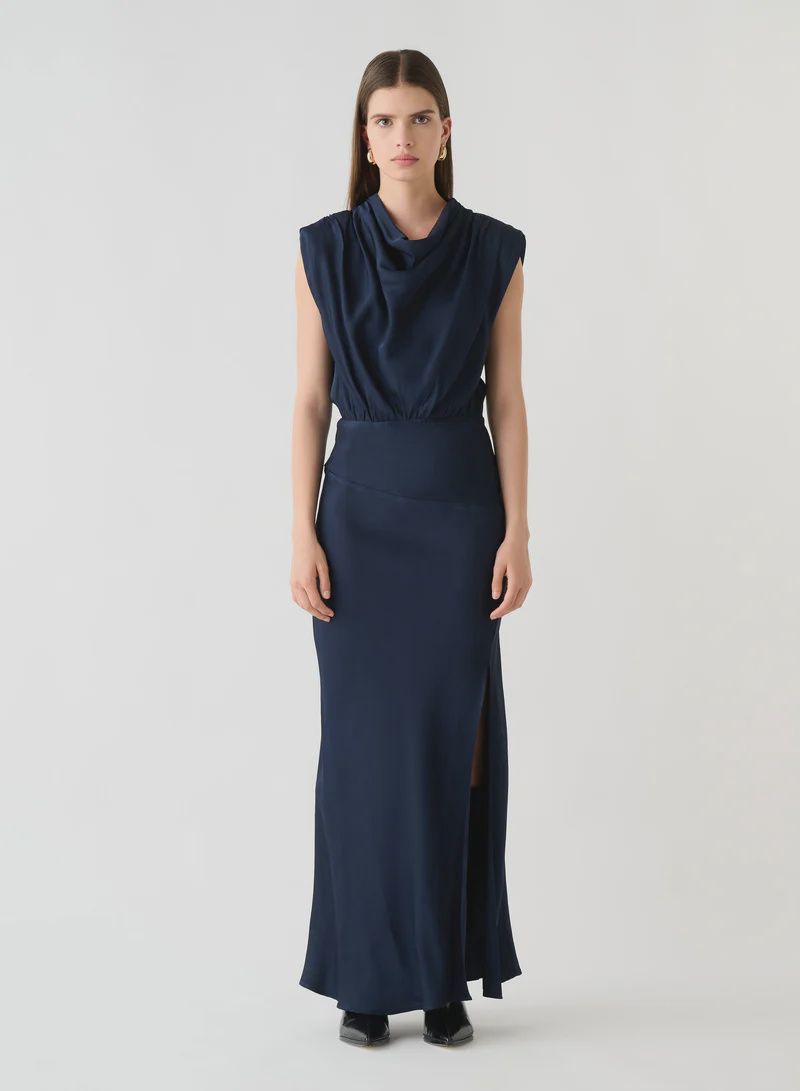 Esmaee | Prism Maxi Dress | Admiral Navy