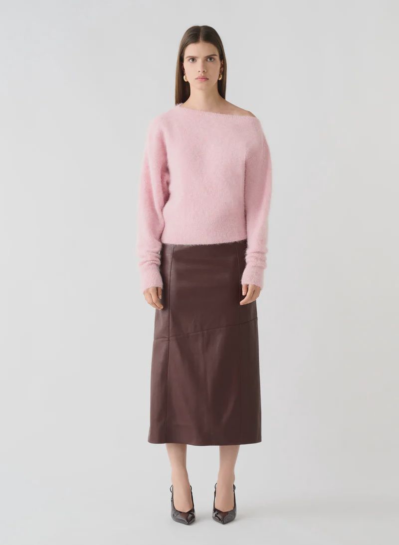 Esmaee | Whisper Off Shoulder Knit | Floss