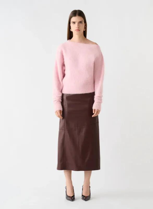 Esmaee | Whisper Off Shoulder Knit | Floss