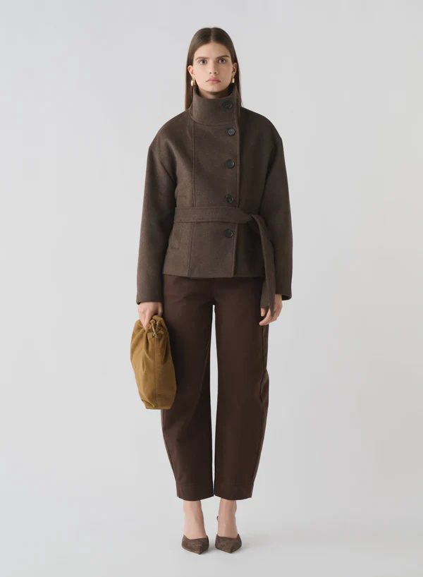 Esmaee | Incline Jacket | Chocolate