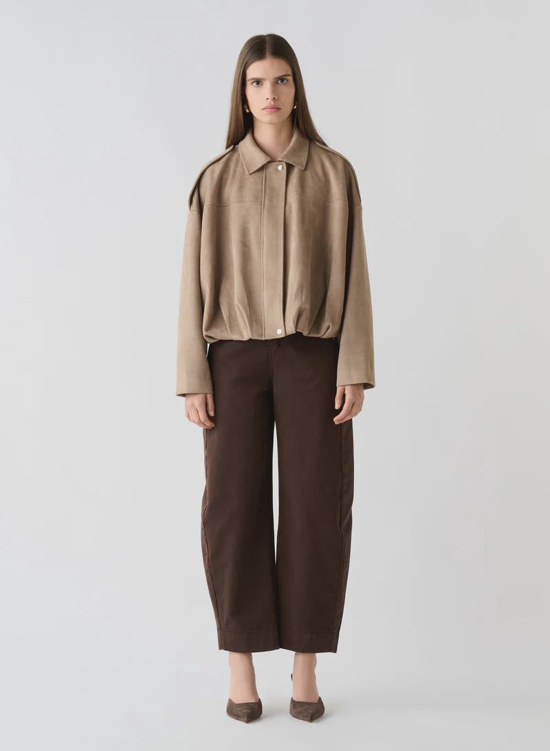 Esmaee | Stable Bomber Jacket | Mushroom