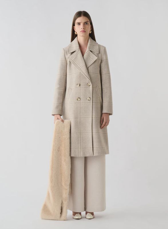 Esmaee | Edition Coat | Cream Check