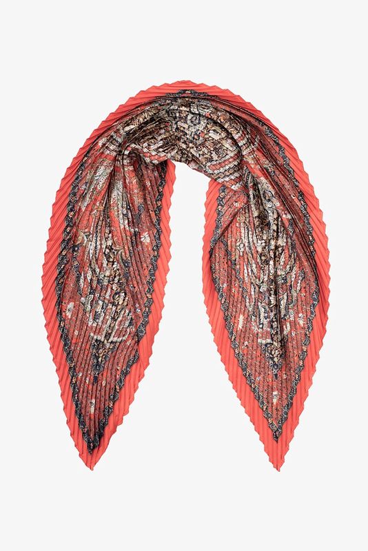 Antler | Pleated Scarf | Marquis Paisley
