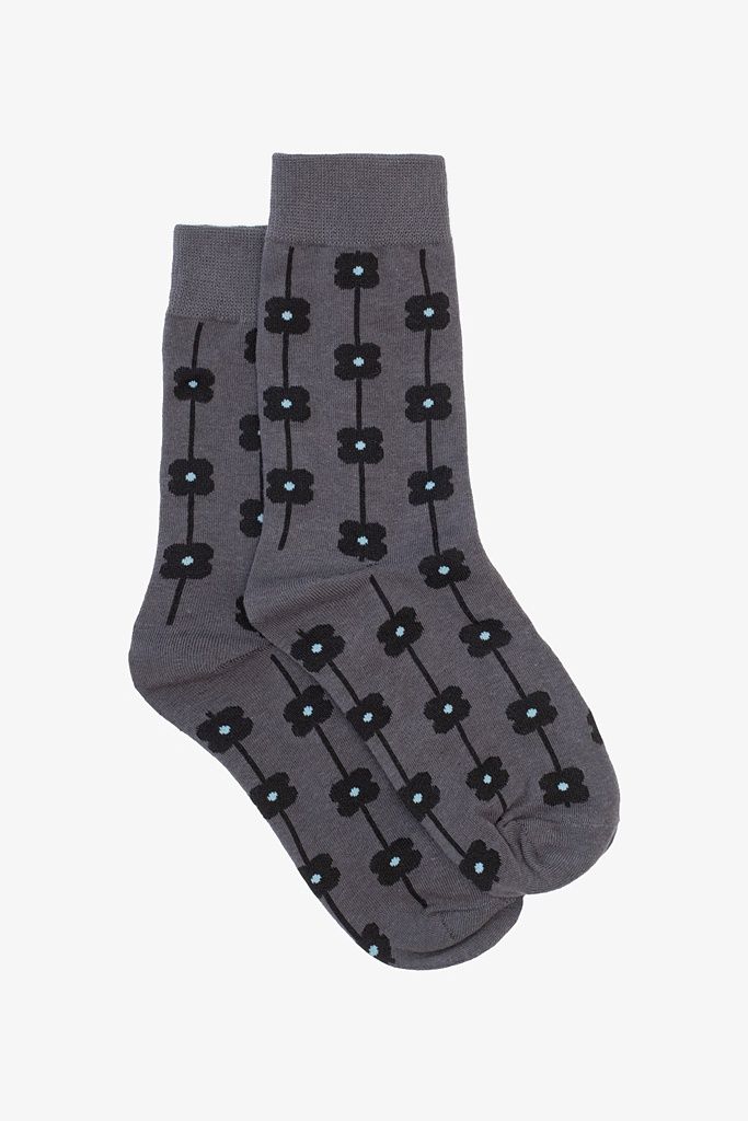 Antler | Daisy Chain Sock | Grey