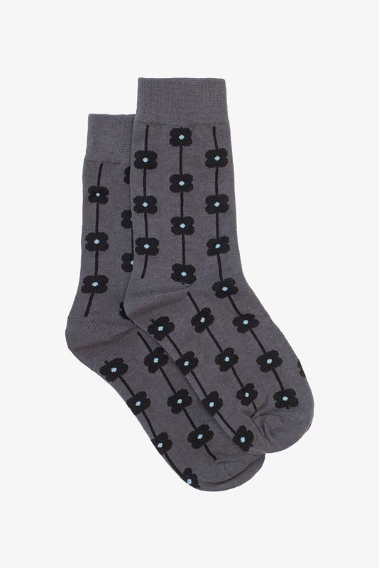Antler | Daisy Chain Sock | Grey
