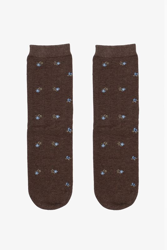 Antler | Forget Me Not Sock | Brown
