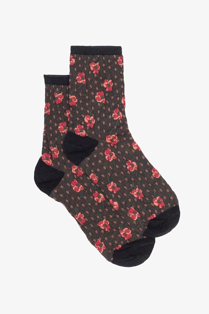 Antler | Posy Dot Sock | Multi