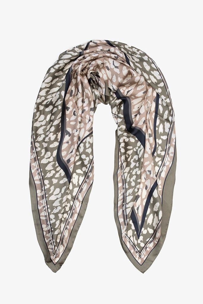 Antler | Square Scarf | Soft Safari